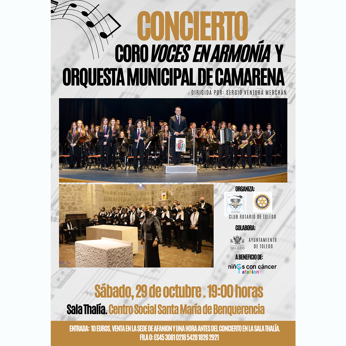 concierto solidario Toledo