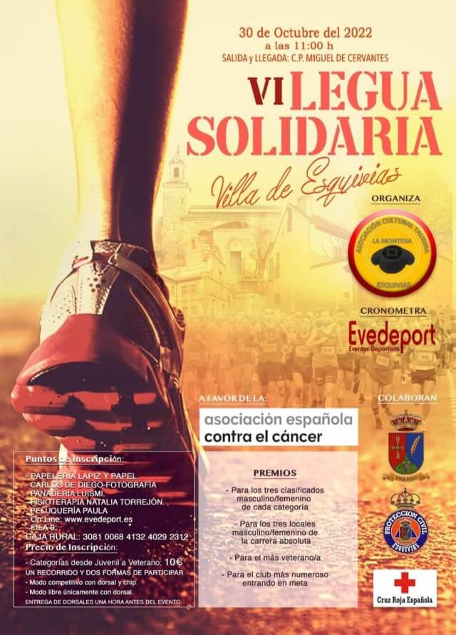 vi-legua-solidaria-esquivias-2022 - 30 octubre 2022